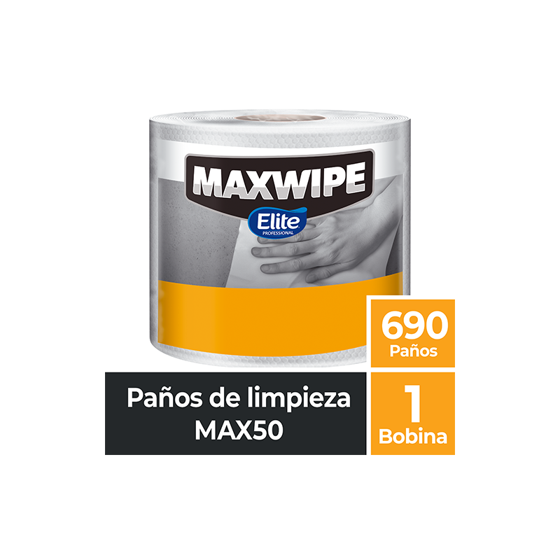 MAX 50 - Paños Maxwipe Multiuso Bobina x690 MAX 50 - Paños Maxwipe Multiuso Bobina x690