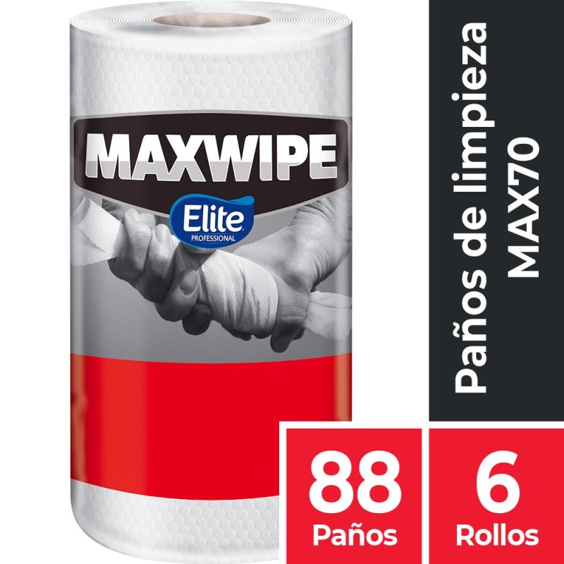 Max70 - Paños Maxwipe Multiuso Rollo x88 Max70 - Paños Maxwipe Multiuso Rollo x88