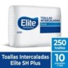 Toallas Intercaladas Blanca 250Hx10